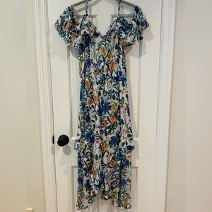 Parker Multicolor Floral Maxi Dress